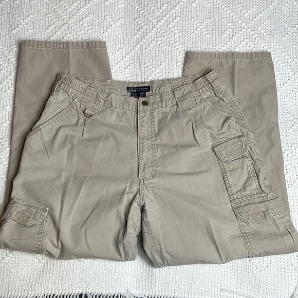 5.11 Tactical Other - 5.11 Tactical khaki cargo pants 36/30